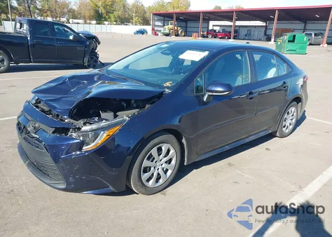 2025 Toyota Corolla Le z USA, uszkodzony, nr VIN 5YFB4MDE7SP286321